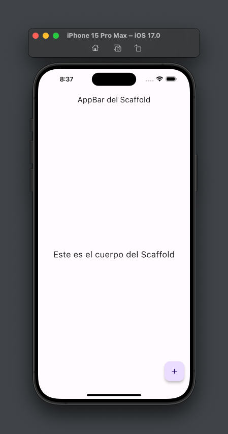 Descubriendo el Widget Scaffold de Flutter