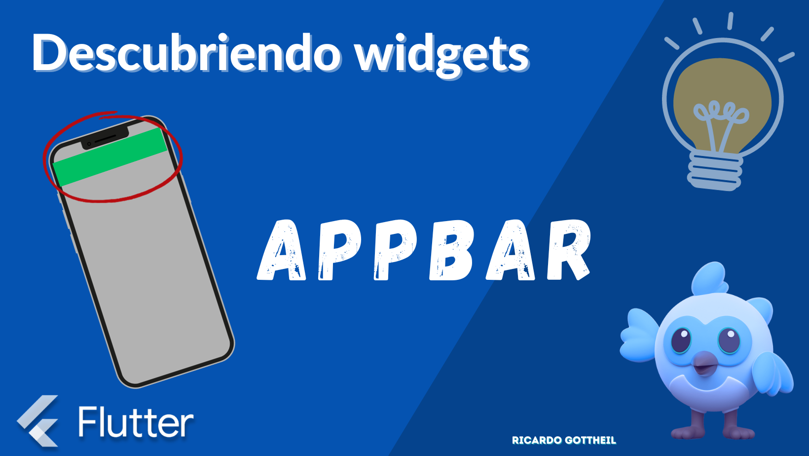 Descubriendo el Widget AppBar de Flutter