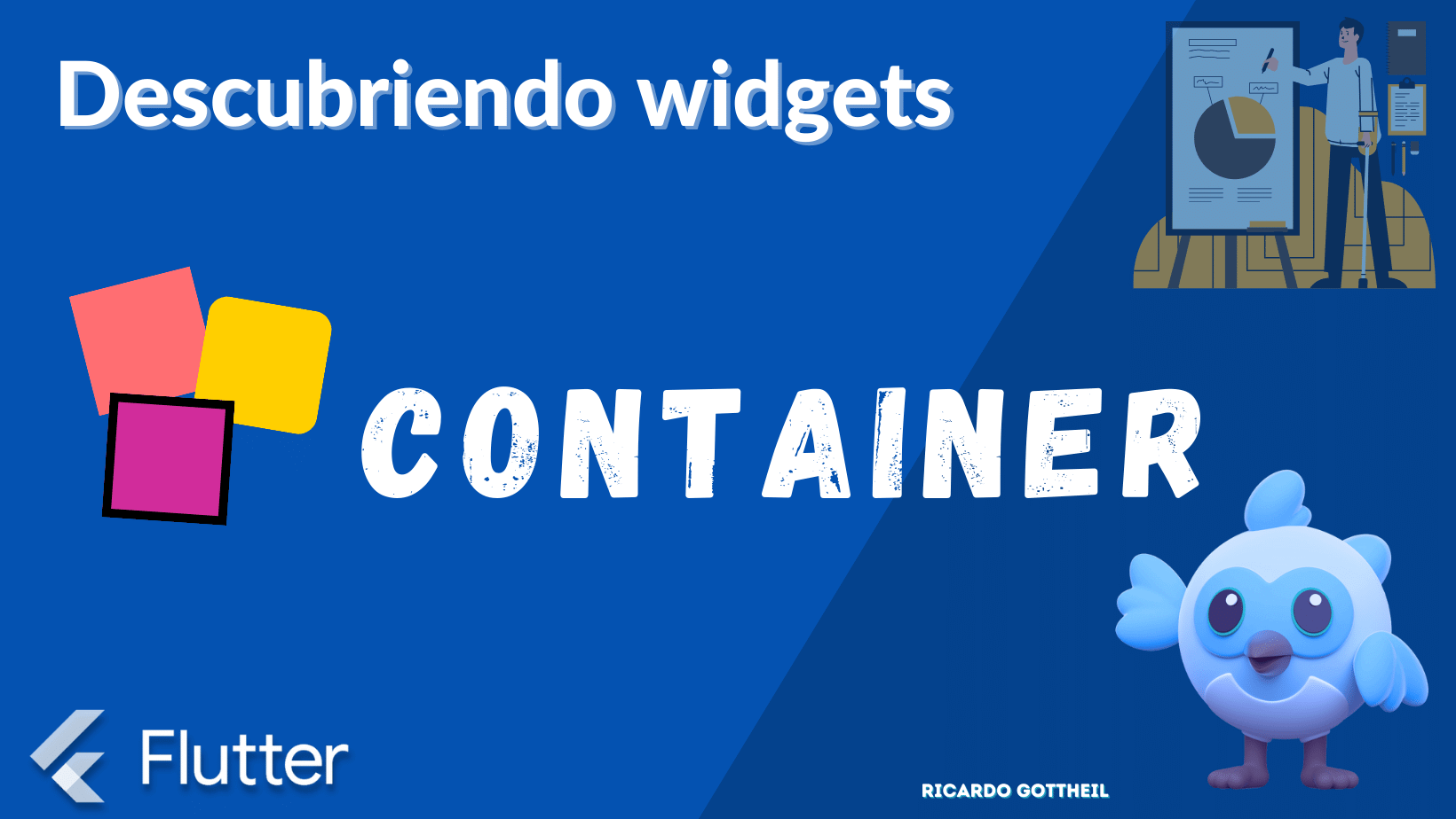 Portada de la entrada de descubriendo widgets - Container