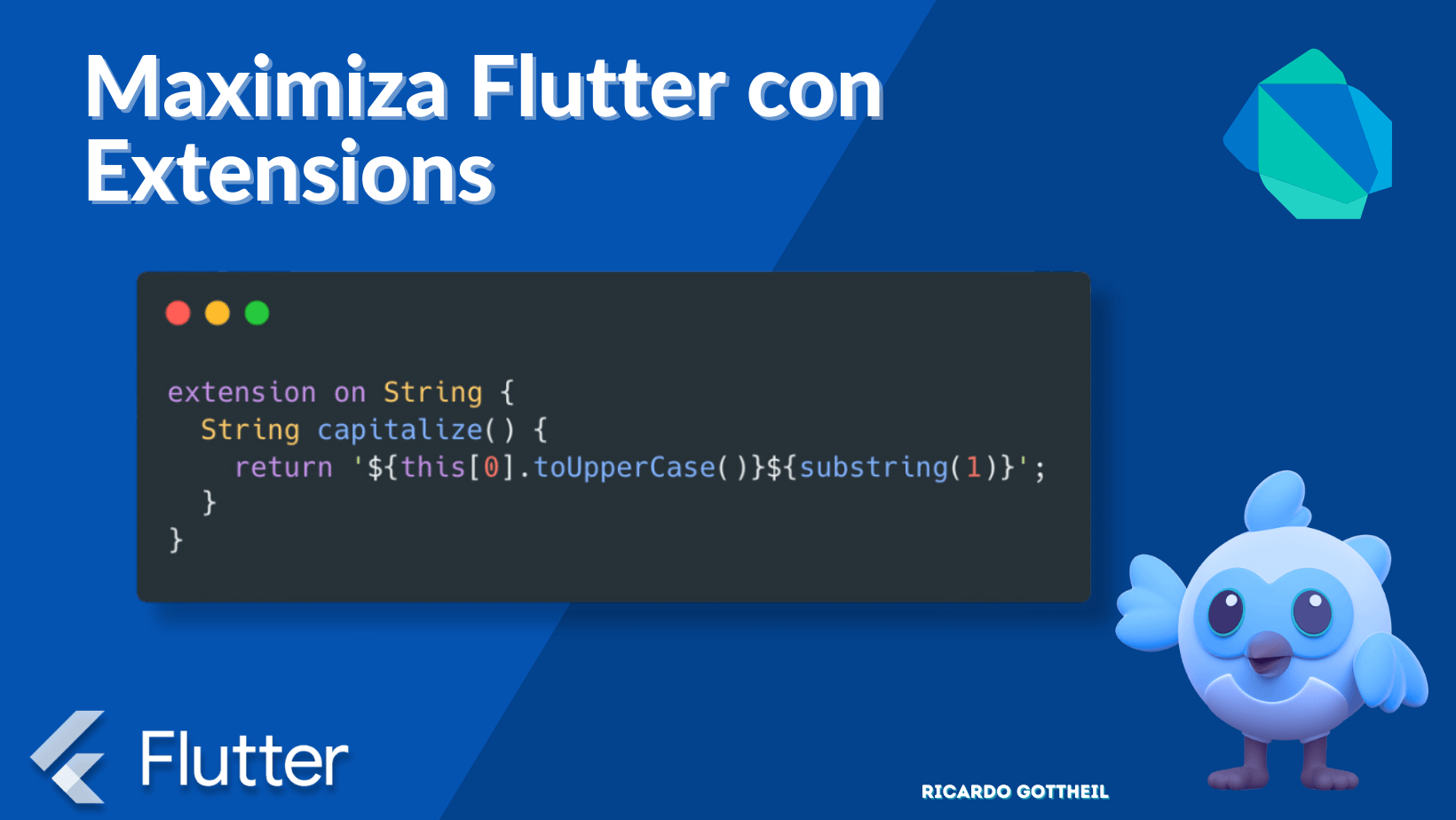 Portada Post - Maximiza Flutter con Extensions